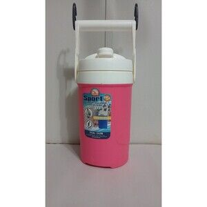 Igloo Legend Water Jug Cooler 1/2 Gallon Insulated Drink Cooler Pink With Hooks